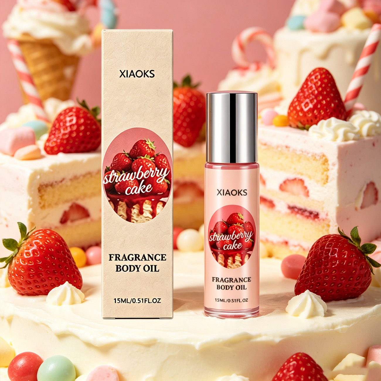 Perfume Fragrance Enhancer - 1 flacon de parfum roll-on Sweet