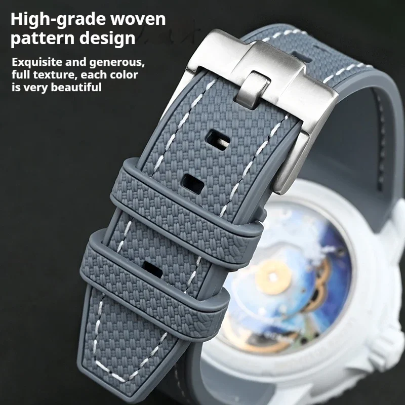 Fragance X - Bracelet de montre en Silicone liquide