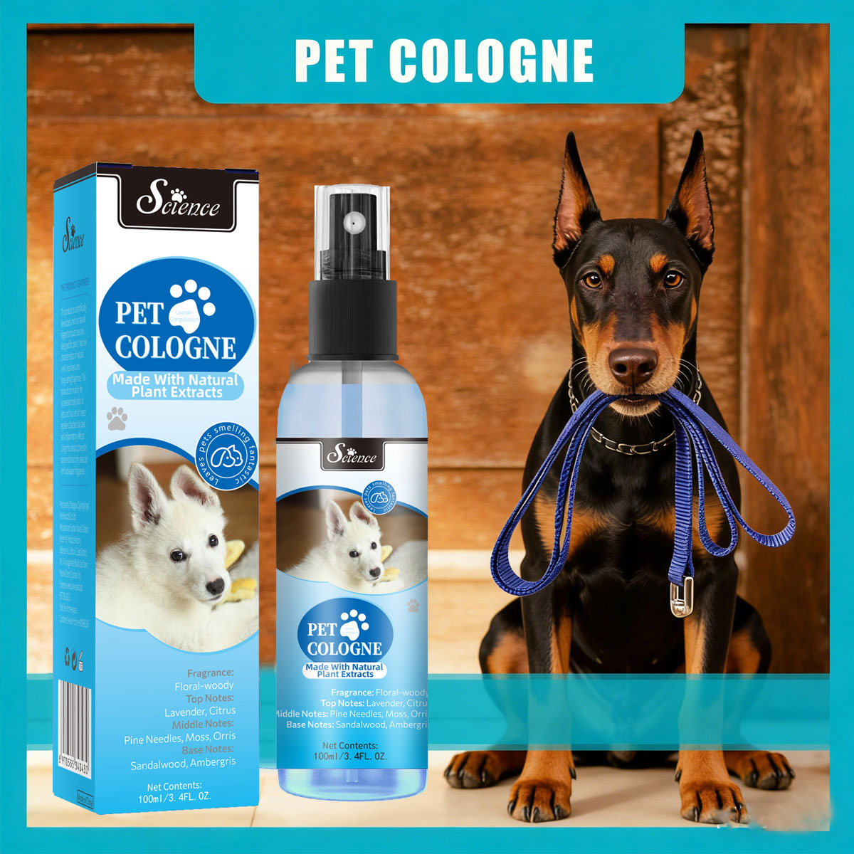 Spray désodorisant pour animau - Perfume Fragrance Shampoo avis et prix