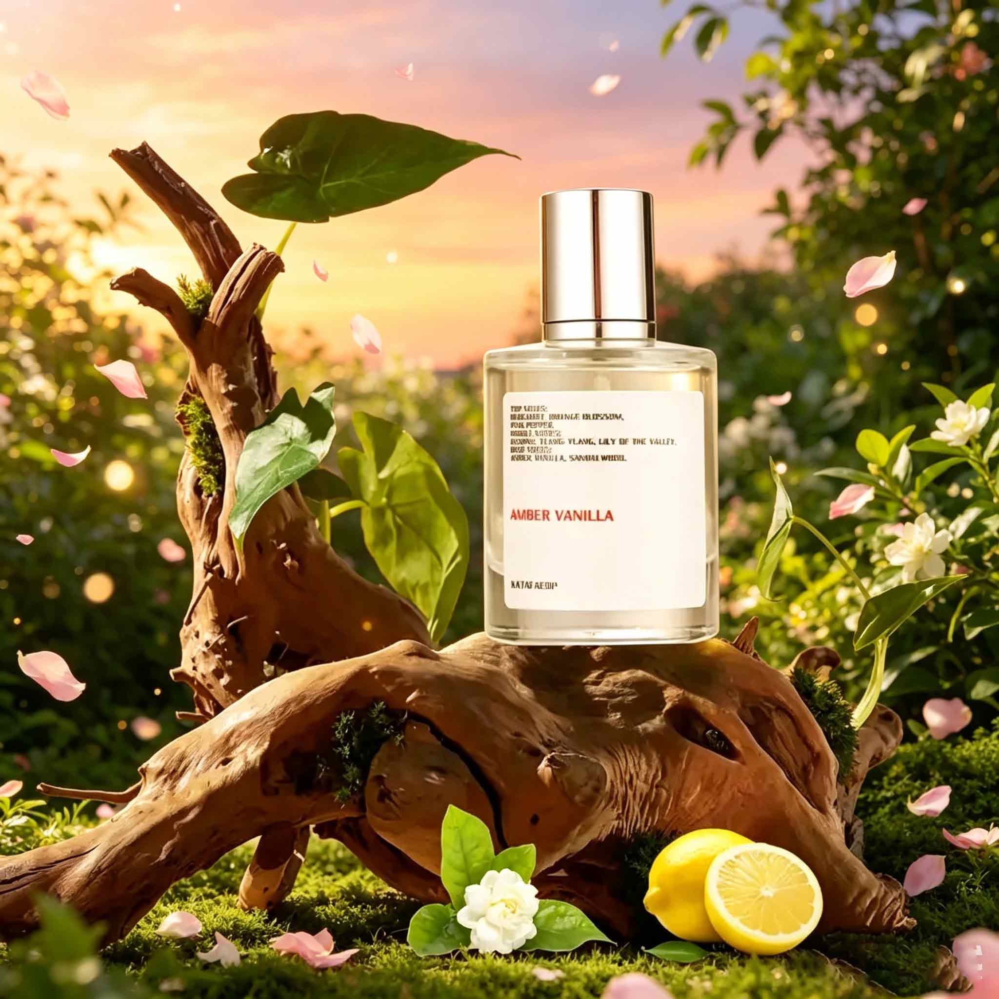 AMBERY VANILLA Parfum ambre va - Perfume Fragrance Powder avis et prix