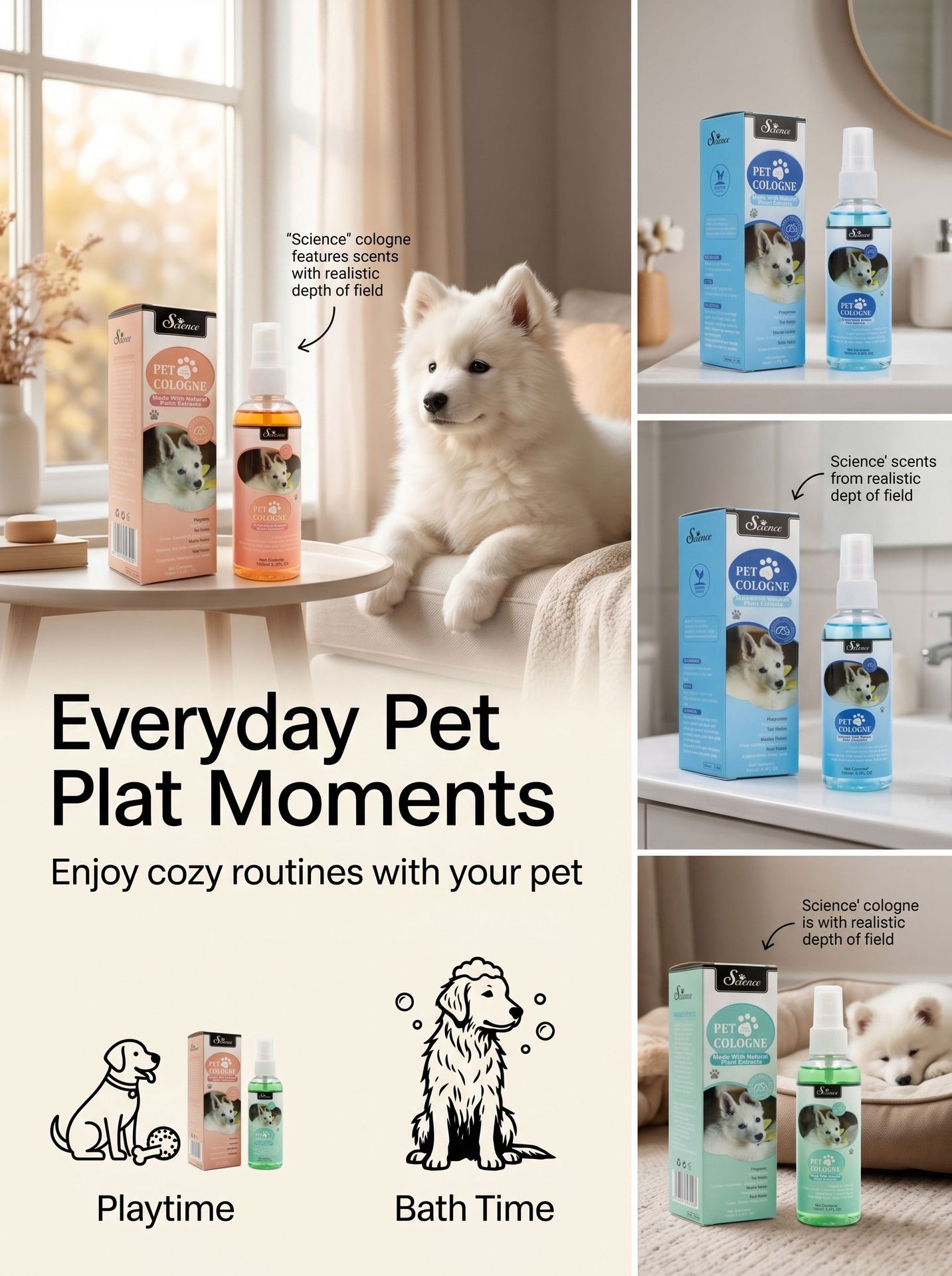 Parfum pour chien 100 ml – Spr - Perfume Fragrance Shampoo avis et prix
