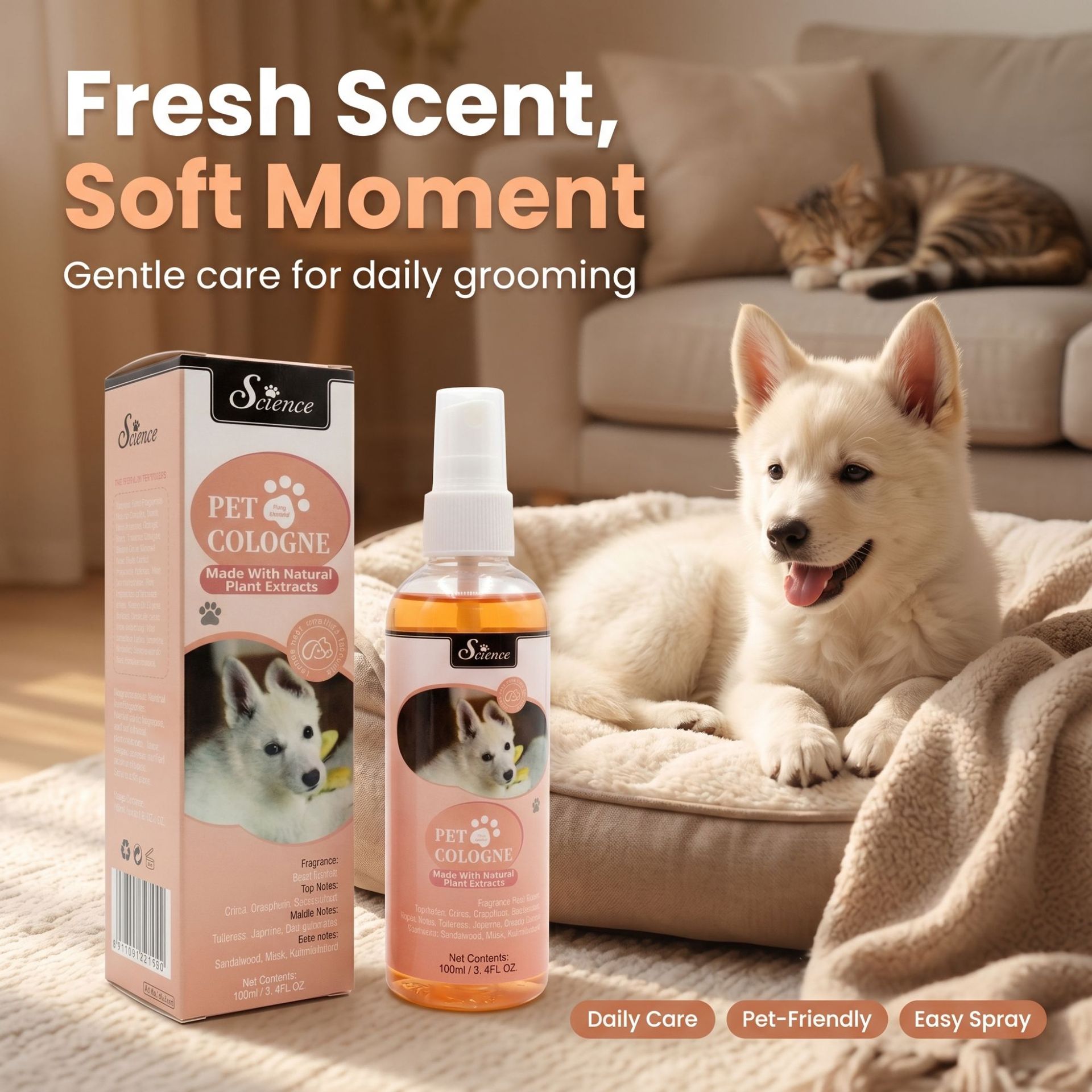 Parfum pour chien 100 ml – Spr - Perfume Fragrance Shampoo avis et prix