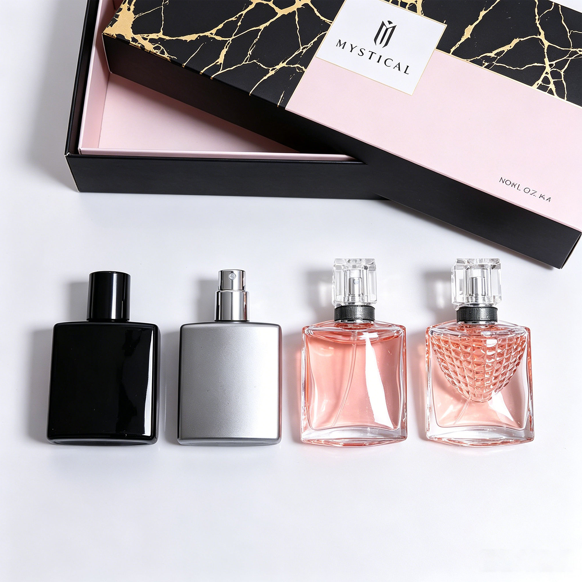Ensemble de 4 flacons de parfu - Perfume And Fragrance Difference avis et prix