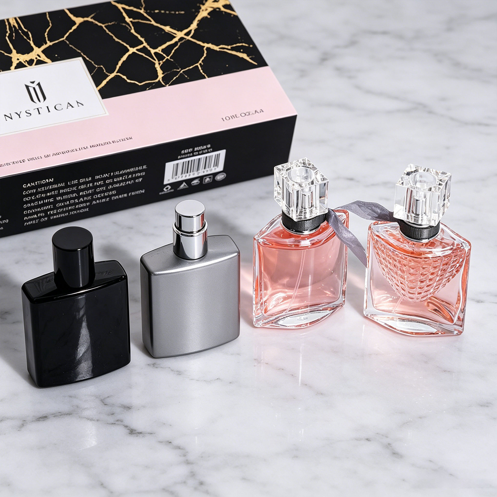 Ensemble de 4 flacons de parfu - Perfume And Fragrance Difference avis et prix